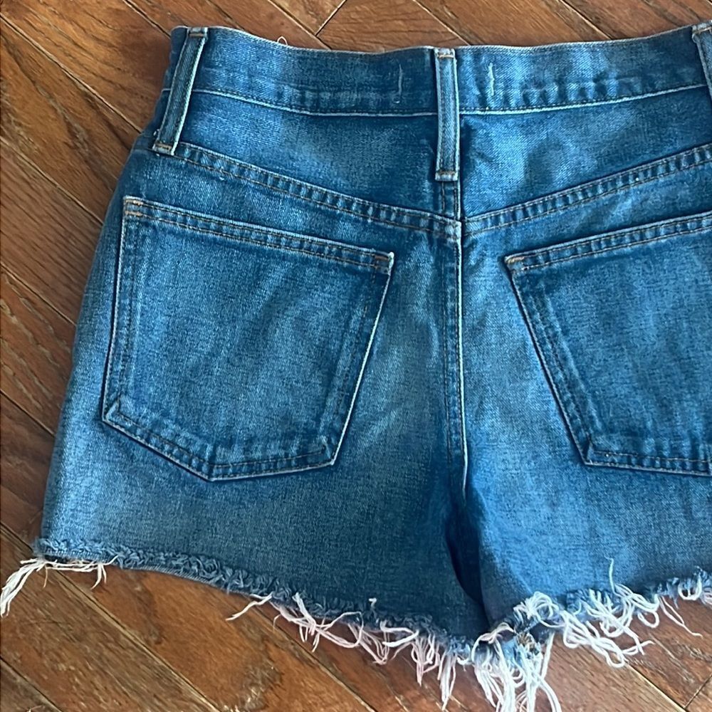 Madewell women’s 26 New without tags The Perfect Jean Short Shorts high rise - Picture 8 of 10